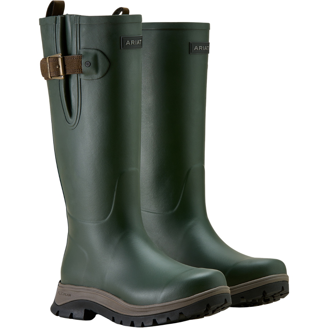 2025 Ariat Herren Woodstock Gummi Wellington Stiefel 10063878 - Olive Night